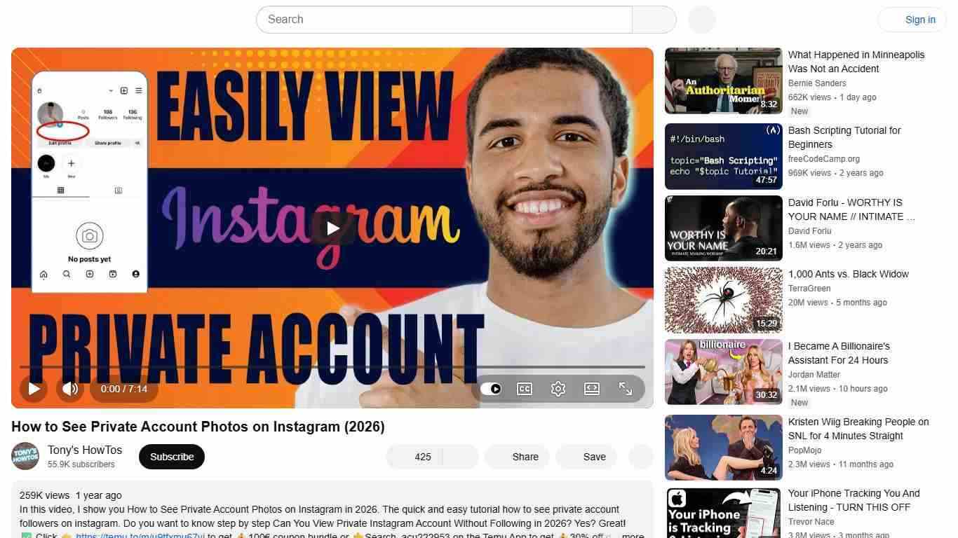 How to See Private Account Photos on Instagram (2026) - YouTube